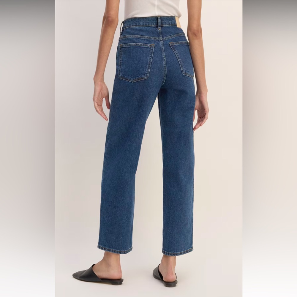 EUC Everlane indigo / deep blue Straight Leg jeans